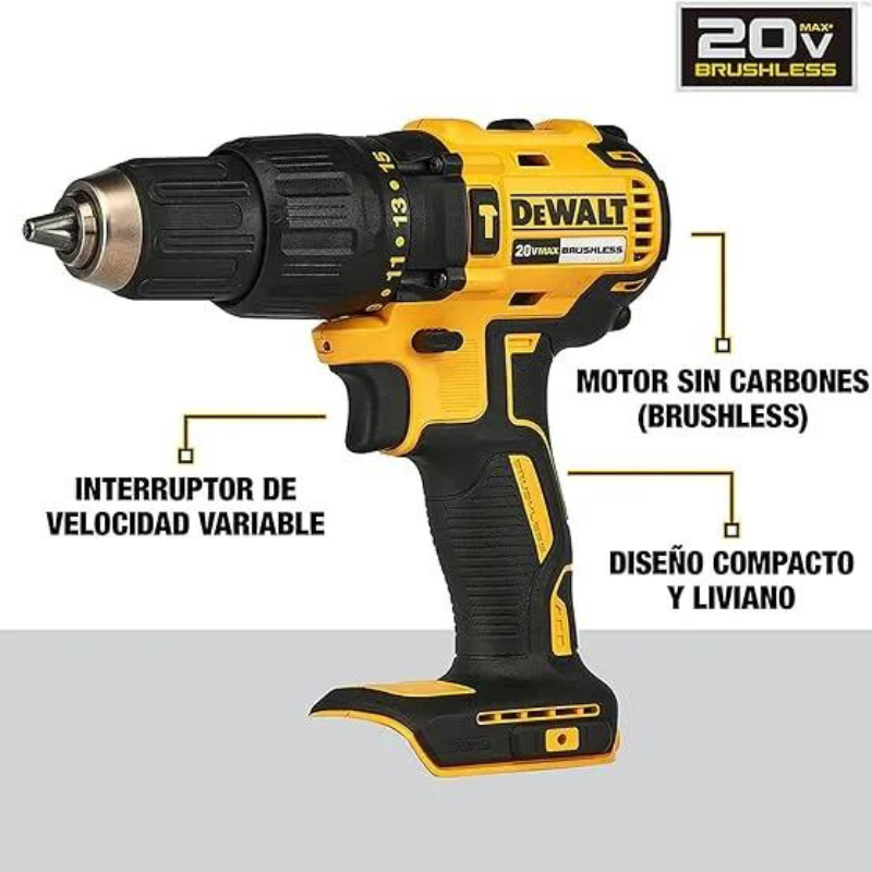 Kit Taladro DeWALT Inalámbrico de Litio - CIERRE DE LA TIENDA