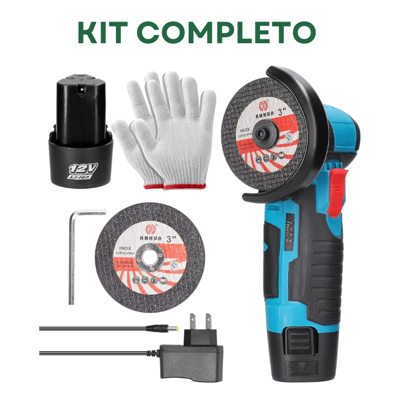 Kit Amoladora Esmeriladora Inalámbrica Angular 48v