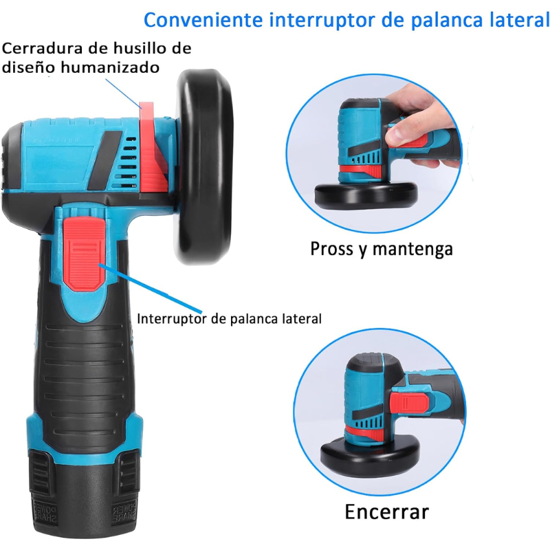 Kit Amoladora Esmeriladora Inalámbrica Angular 48v